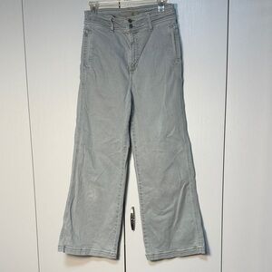 Joe's Jeans Gray/Sage Flare Leg Women Jeans